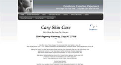 Desktop Screenshot of caryskincare.com